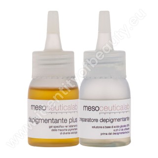 Depigmentačný set / Kit depigmentante (preparatore + gel depigmentante) 