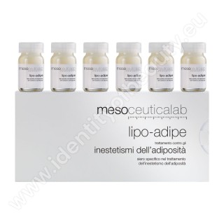 Ampulky s intenzívnym účinkom na redukciu lokalizovaného tuku   /          Case box lipo-adipe - ampule mesoceuticalab